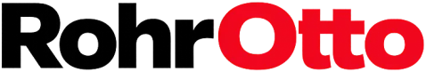 Rohrservice Logo auf hellem Hintergrund im Querformat